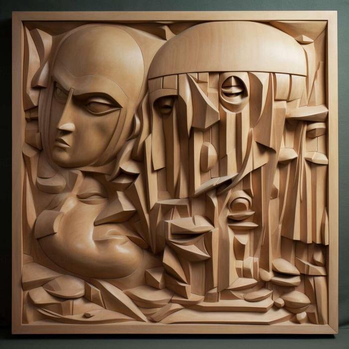 نموذج ثلاثي الأبعاد لآلة CNC 3D Art 